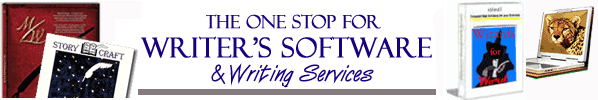 The One Stop  
for Writers Software  
& Writing/Editing Services
